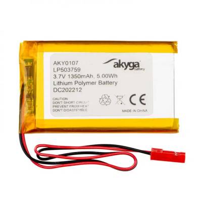 Li-Po-batteri 3,7V 1350mAh