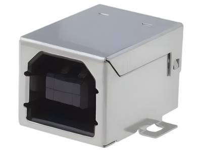 USB-B chassikontakt för kretskort SMD