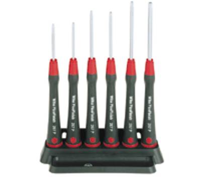 Torx-skruvmejselset 6-delar T4-T9