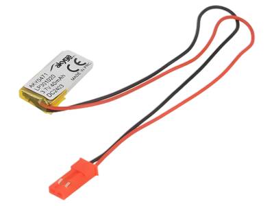 Li-Po-batteri 3,7V 50mAh Li-Po-batteri 3,7V 50mAh