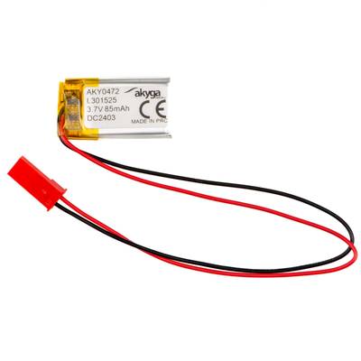 Li-Po-batteri 3,7V 85mAh Li-Po-batteri 3,7V 85mAh