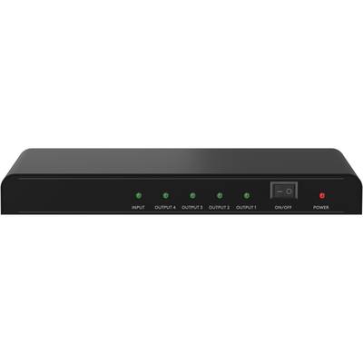 HDMI-splitter Ultra-HD/3D 1xIN / 4xOUT HDMI-splitter Ultra-HD/3D 1xIN / 4xOUT