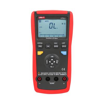 Digital LCR-mätare med USB-anslutning 2000H/20mF/200Mohm Digital LCR-mätare med USB-anslutning 2000H/20mF/200Mohm