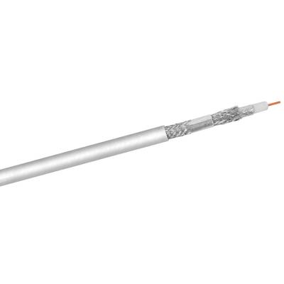 Koaxialkabel 75 ohm vit 100 m/rulle Koaxialkabel 75 ohm vit 100 m/rulle