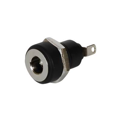 DC-chassikontakt, isolerad 1,7mm/4,0mm *