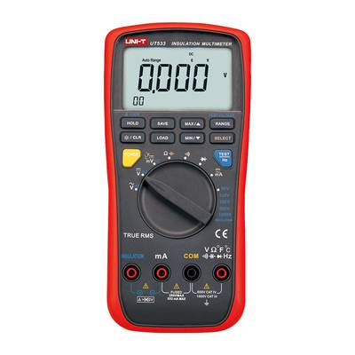 Digital multimeter/isolation resistance meter 50-1000V (Cat III 1000V)