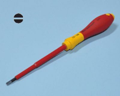 Spårskruvmejsel isolerad 1000V 6,5x150mm/268mm