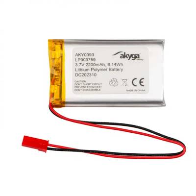 Li-Po-batteri 3,7V 2200mAh (L903759)