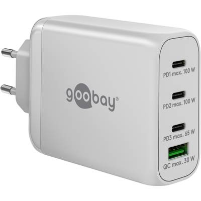 USB-C strömadapter PD 96W USB-C vit