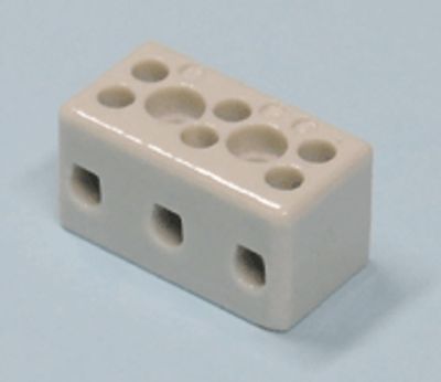 Keramisk kopplingslist 3-polig 4,0mm²
