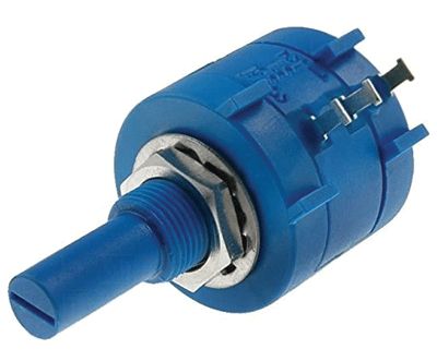 Multivändningspotentiometer 100 kohm