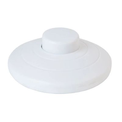 Fotbrytare 1xON-OFF 2A 250Vac vit