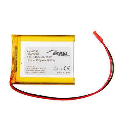 Li-Po-batteri 3,7V 1400mAh (AKY0535)