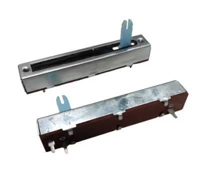 Glidpotentiometer mono 10kohm logaritmisk