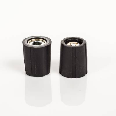 Enhetshylsa, nylon 3mm/11mm grå med svart linje