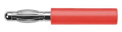 Banankontaktadapter 4mm röd