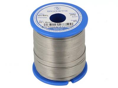 Lodtråd Sn60/Pb40 0,8mm 250g (ENDAST FÖR PROFESSIONELL ANVÄNDNING)