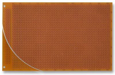 Punktkopparbelagd kopplingsplatta 100x160mm