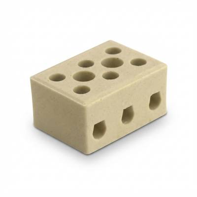 Keramisk kopplingslist 3-polig 16,0mm² Keramisk kopplingslist 3-polig 16,0mm²