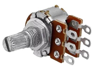 Kolpotentiometer 6mm stereo (0,125W) Kolpotentiometer 6mm stereo (0,125W)