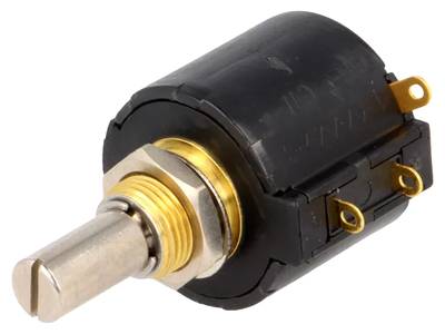 Flervarvs-potentiometer (3 varv)