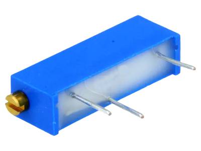 Cermet flervarvs trimmerpotentiometer horisontell