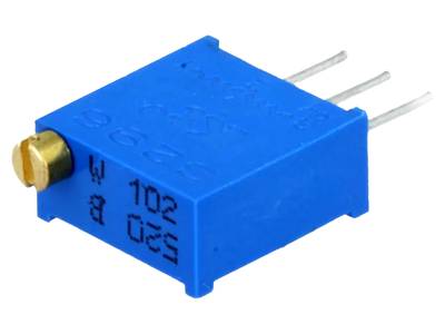 Cermet flervarvs trimmerpotentiometer vertikal modell (0,5W) Cermet flervarvs trimmerpotentiometer vertikal modell (0,5W)