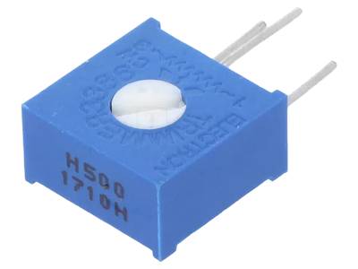 Cermet-flervarvs trimmerpotentiometer vertikal modell (0,5W) Cermet-flervarvs trimmerpotentiometer vertikal modell (0,5W)