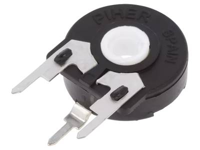 Koltrimmerpotentiometer, vertikal modell 10x5mm (0,25W)