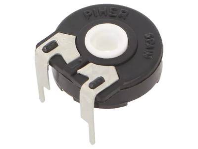 Koltrimmerpotentiometer horisontell modell 10x15mm (0,25W)