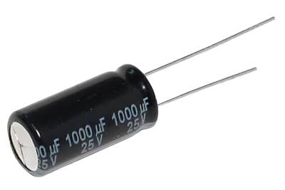 Elektrolytkondensator stående modell låg ESR (PL-serien)