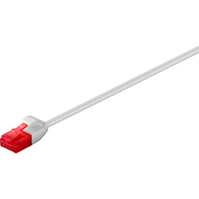 Cat6-anslutningskabel tunn oskyddad U/UTP grå Cat6-anslutningskabel tunn oskyddad U/UTP grå