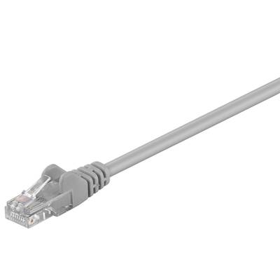 Cat5e-anslutningskabel oskyddad U/UTP grå