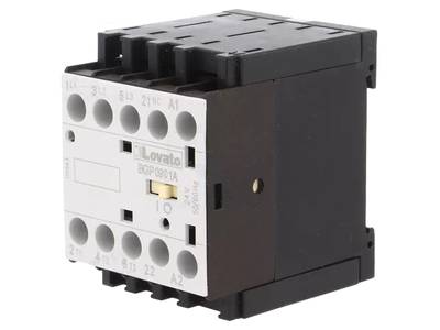 Kontaktor för kretskort 3xNO/1xNC 9A Kontaktor för kretskort 3xNO/1xNC 9A