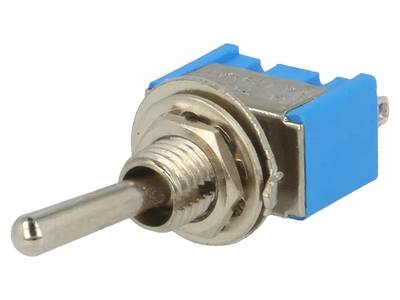 Spakbrytare med mutterfäste 6A (6mm)