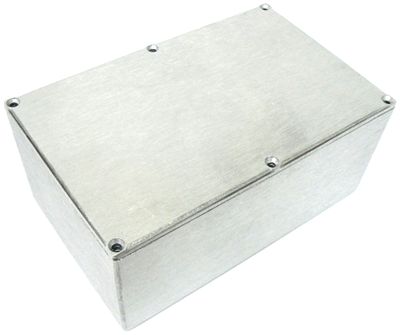 Aluminiumhölje 187x118x81,7mm