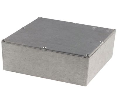 Aluminiumhölje 190,5x190,5x66,5mm (G0478)