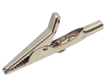 Gäddkäkanslutning 4mm banankontakt/skruvanslutning metall (303-0000)