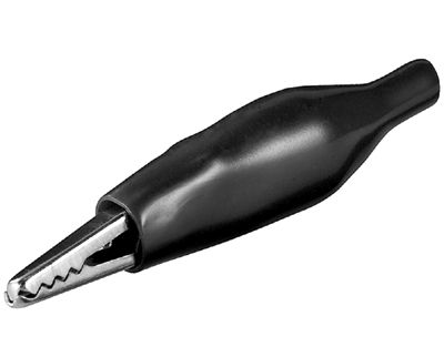 Svart lödbar gäddklämma 32,5 mm