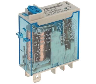 Effektrelä 1 växlande kontakt 12Vdc 16A/250Vac (46.61.9.012.0040)