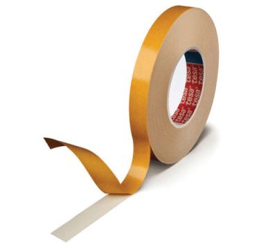 2-sidig självhäftande tejp 19mm/1,15mm vit 5m/rulle