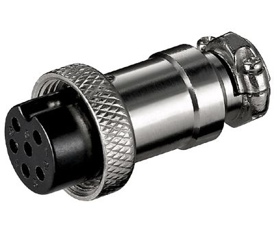 Multikontakt 6-polig hona