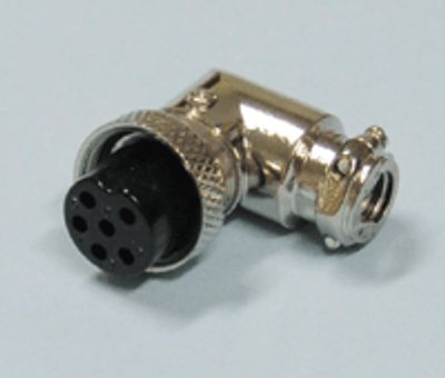 Multikontakt 6-polig vinklad hona