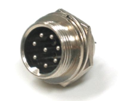 Multikontakt 8-polig hane