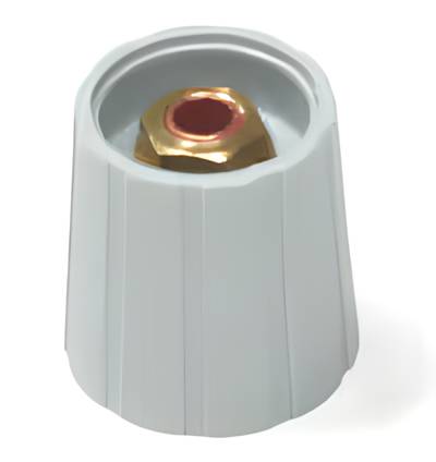 Enhetshuvud, nylon 6mm/21mm grå Enhetshuvud, nylon 6mm/21mm grå
