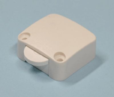 Panelknapp, öppningsbar 1xON-(OFF) 2A 250Vac vit