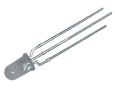 Tvåfärgad LED 5mm 30/20mcd röd/grön (CA)