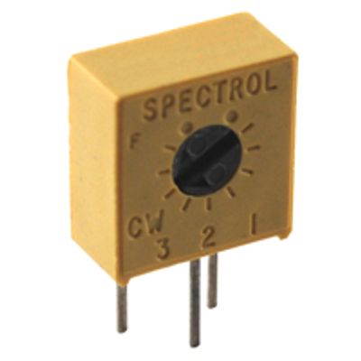 Cermet-trimmerpotentiometer, vertikal 2kohm *