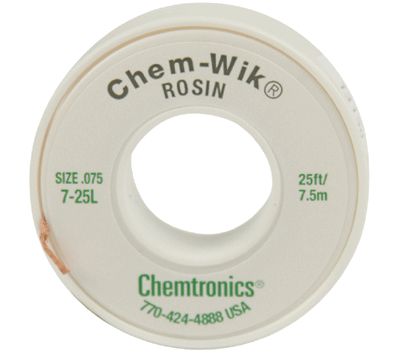 Lödningsavtagningsband 1,91 mm 7,6 m/rulle