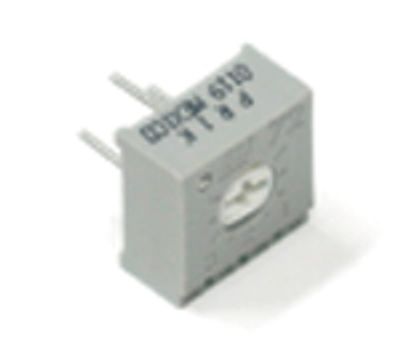 Cermet-trimmerpotentiometer, horisontell 100kohm